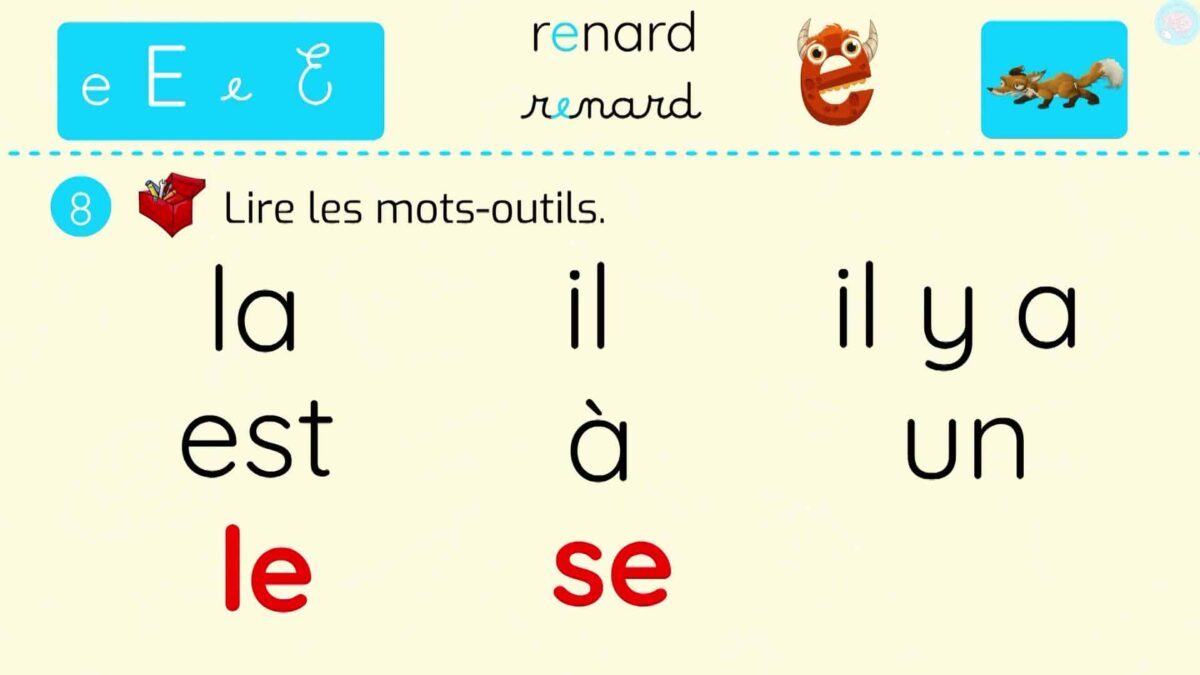 Le son e [ə] le prononcer et le reconnaître en CP - Maître Lucas