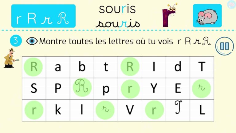 Le son r [r] le prononcer et le reconnaître CP - Maître Lucas