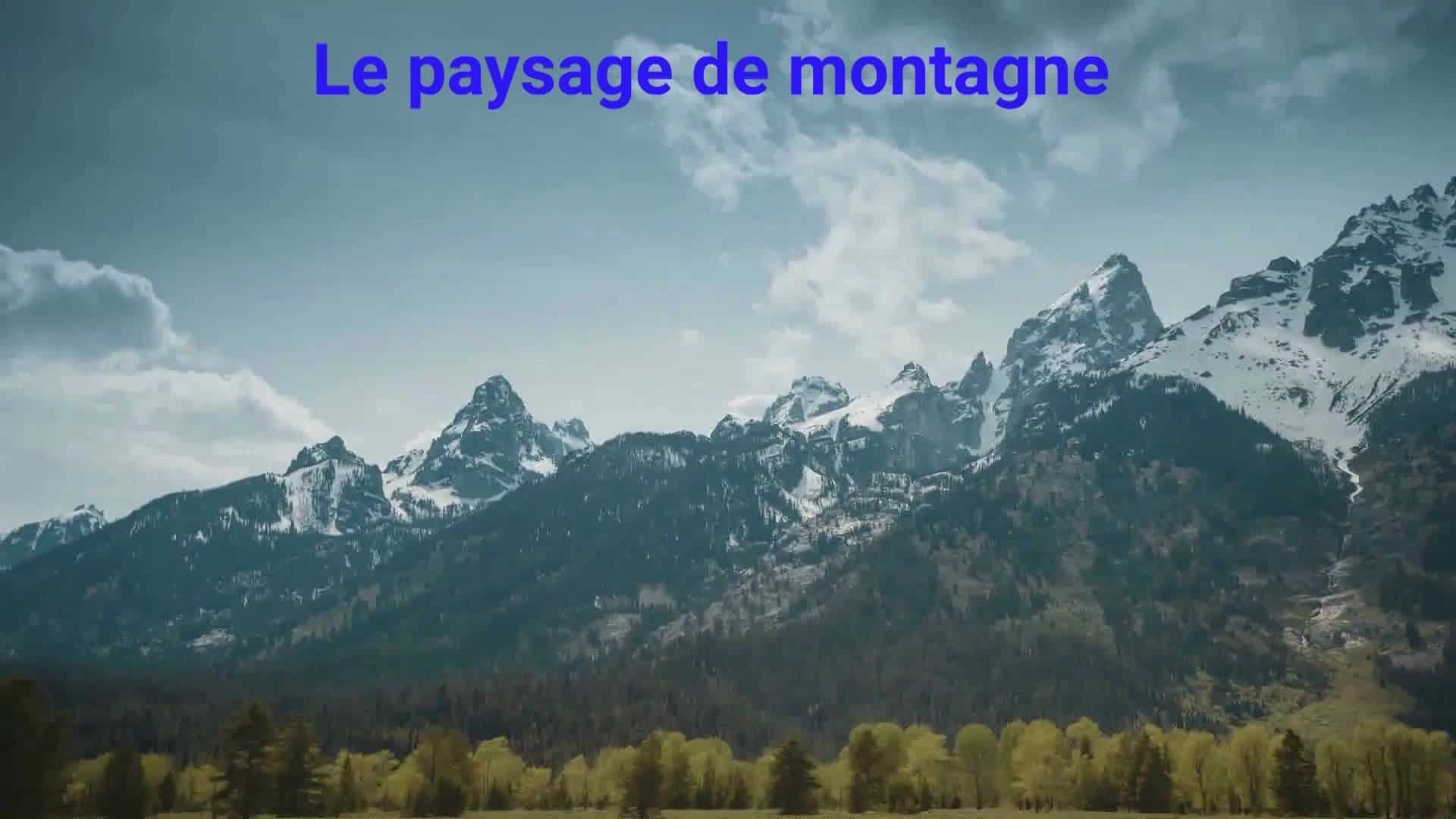 Les différents types de paysages CP CE1 CE2 - Maître Lucas