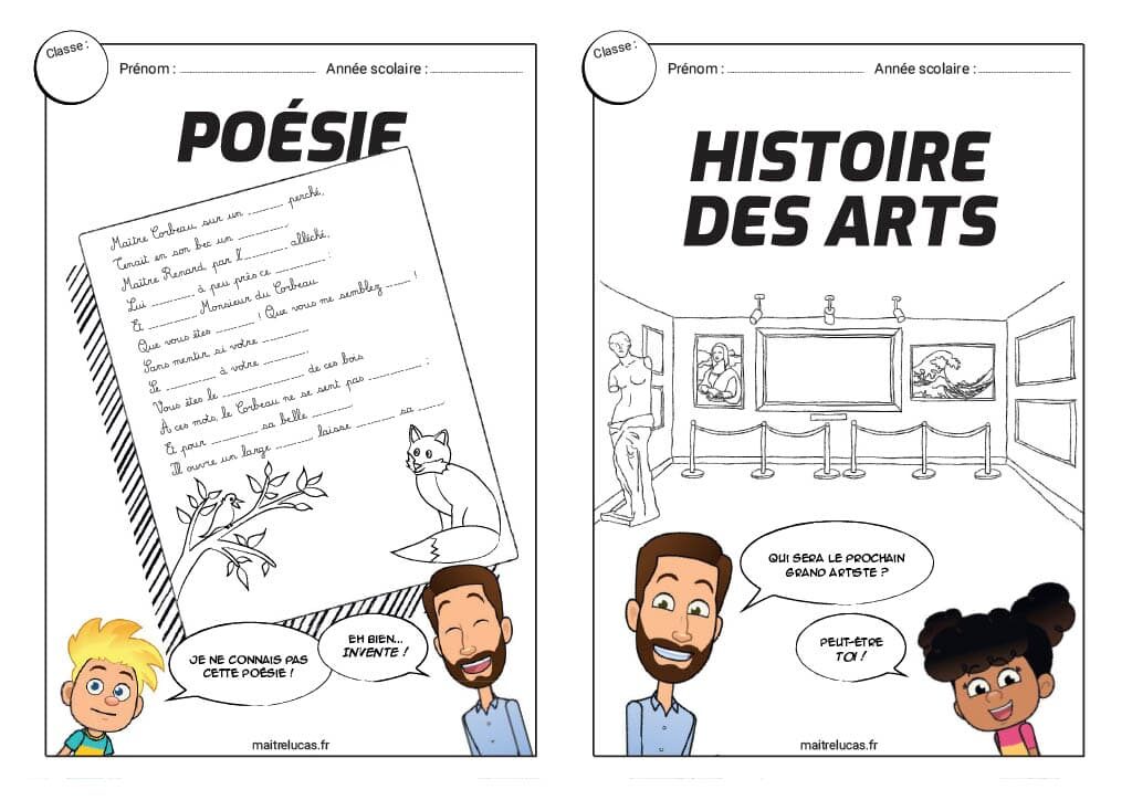 Page De Garde Cahier De Poésie Arts Visuels
