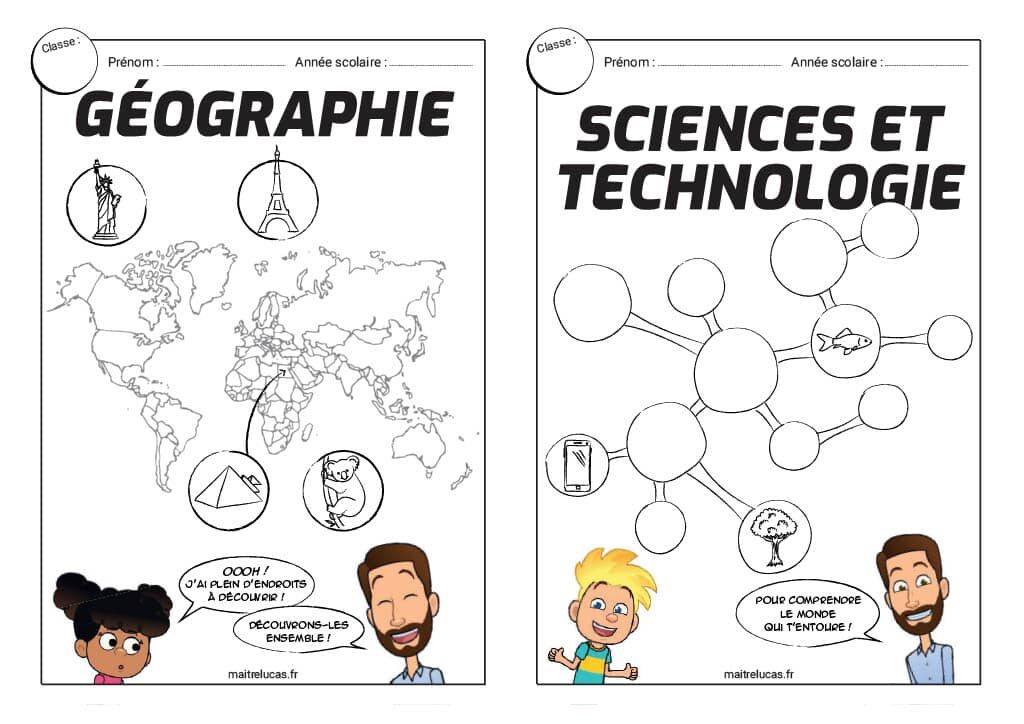 Page De Garde De Geographie A Photocopier maitrelucas.fr