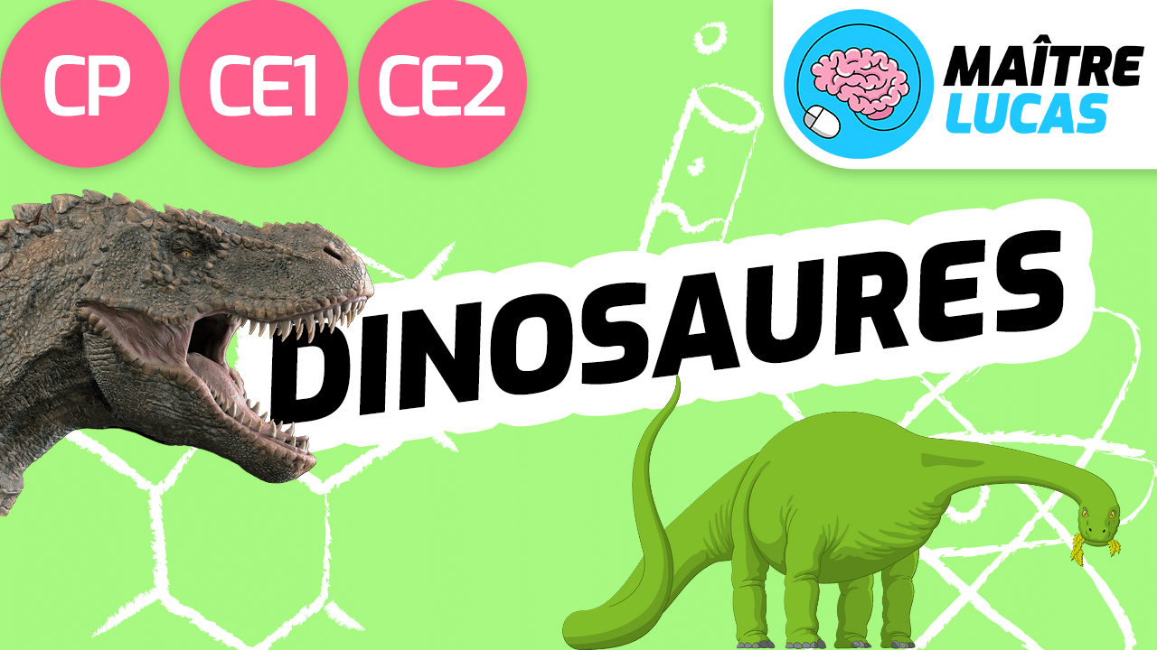 Leçon les dinosaures CP CE1 CE2